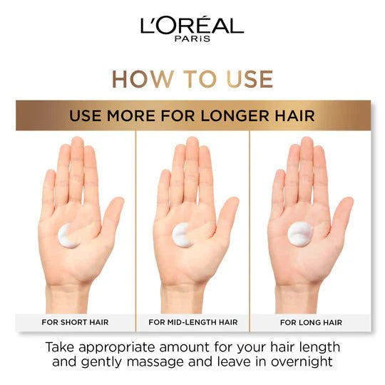 L'Oreal Paris Elvive Hyaluron Moisture Night Filling Hair Cream 200ml