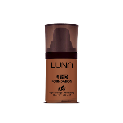 Luna High Coverage All Day Long Foundation  33ml
