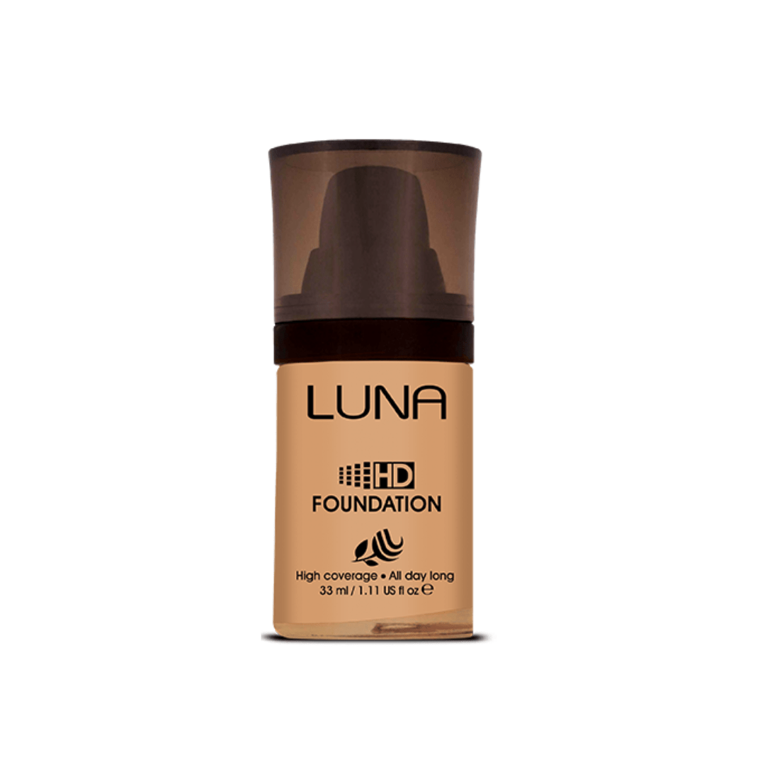 Luna High Coverage All Day Long Foundation  33ml