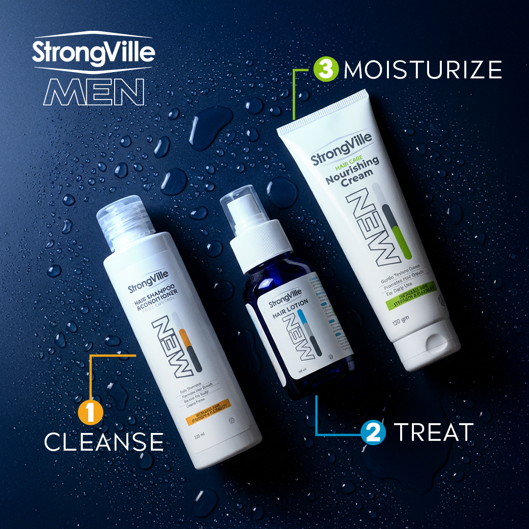 Strongville Men Shampoo & Conditioner 220 ml