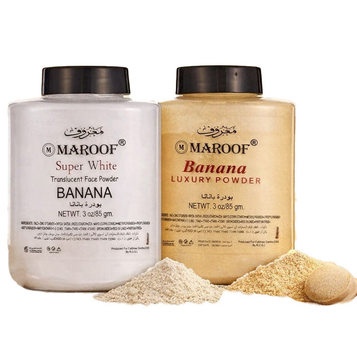 maroof banana luxury loose powder