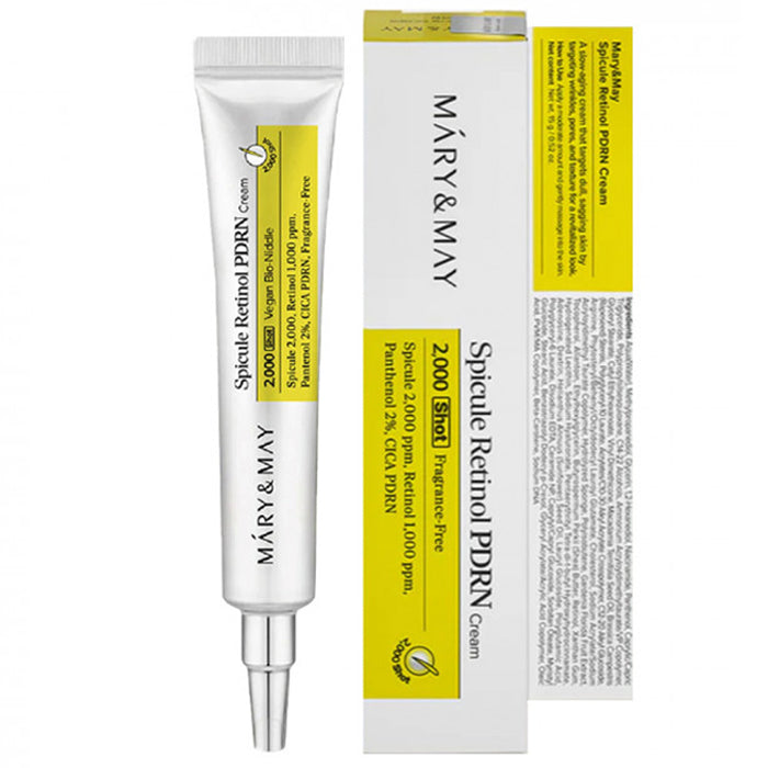 mary & may spicule retinol pdrn cream 15g