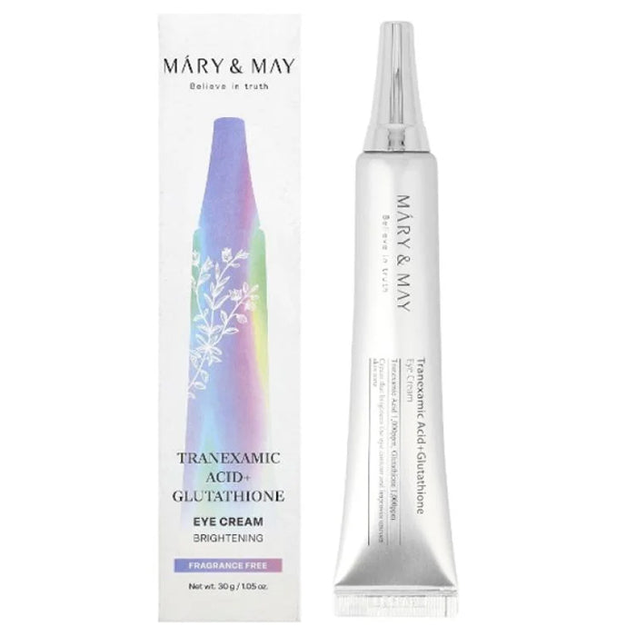 mary & may tranexamic acid + glutathione eye cream