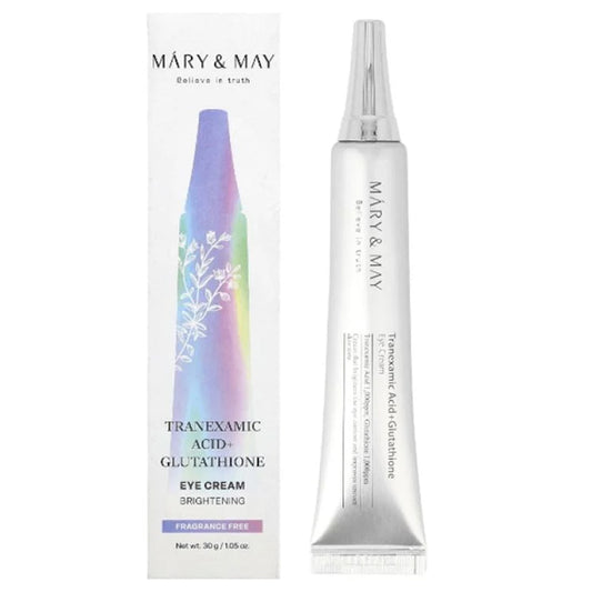 mary & may tranexamic acid + glutathione eye cream