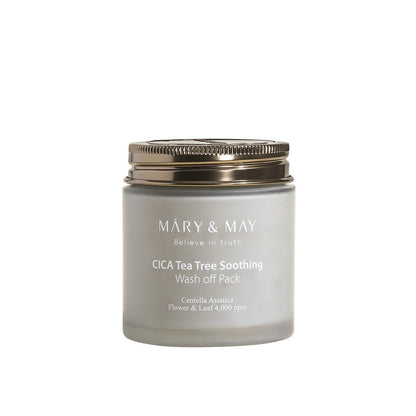 MARY&MAY CICA TeaTree Soothing Wash off Pack 125g