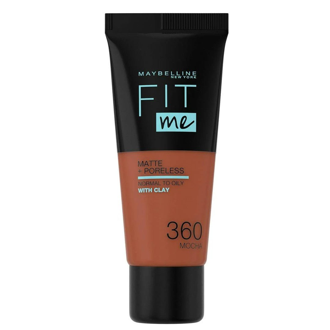 كريم أساس سائل مطفأ ومخمّل للمسام من Maybelline Fit Me
