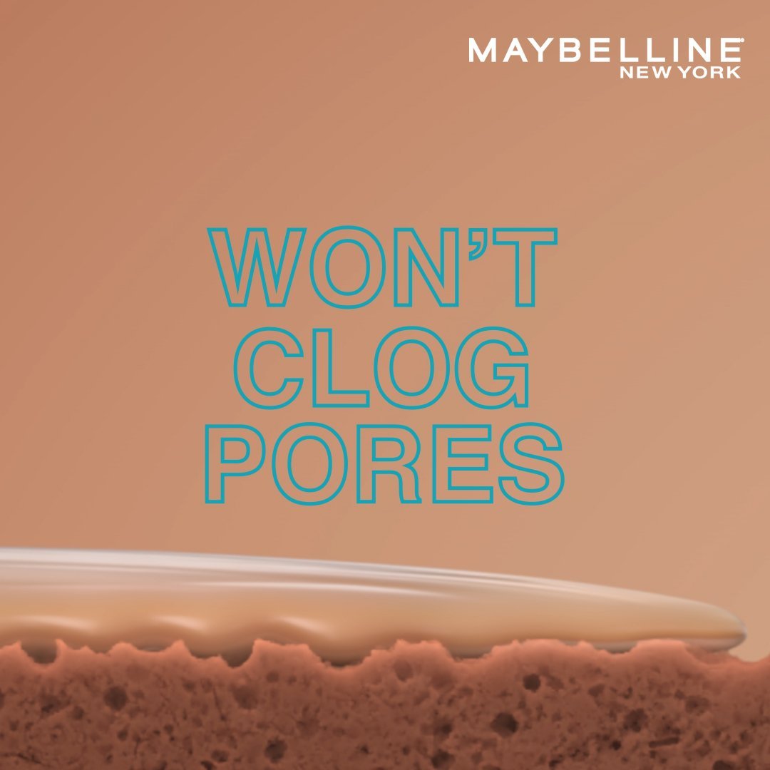 كريم أساس سائل مطفأ ومخمّل للمسام من Maybelline Fit Me