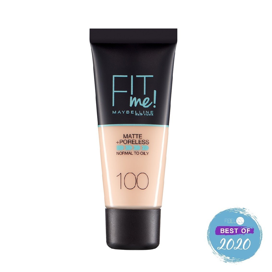 كريم أساس سائل مطفأ ومخمّل للمسام من Maybelline Fit Me