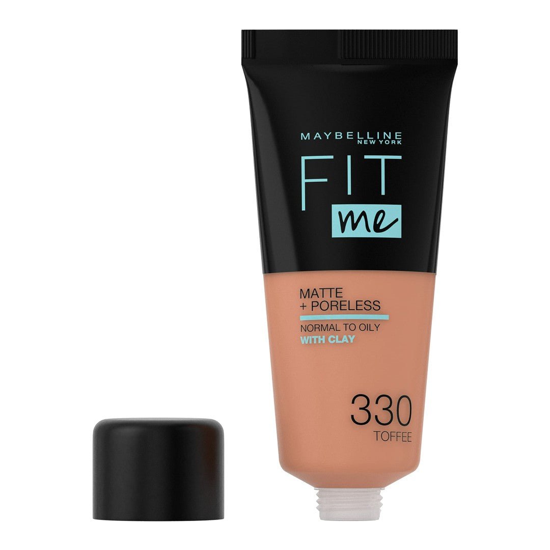 كريم أساس سائل مطفأ ومخمّل للمسام من Maybelline Fit Me