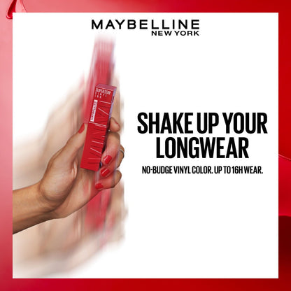 أحمر الشفاه السائل SuperStay Vinyl Ink من Maybelline