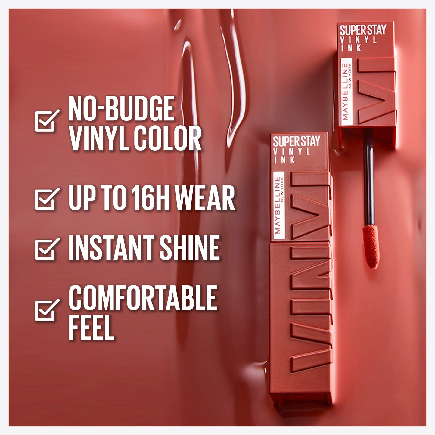 أحمر الشفاه السائل SuperStay Vinyl Ink من Maybelline