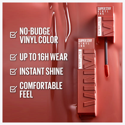 أحمر الشفاه السائل SuperStay Vinyl Ink من Maybelline