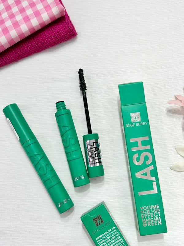 Rose Berry Green Mascara