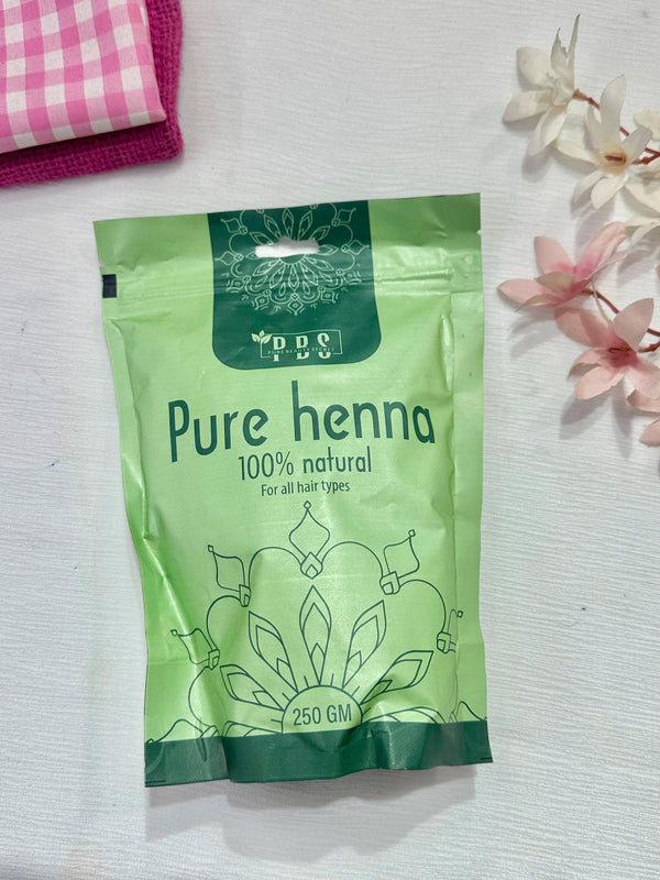 Natural henna for hair