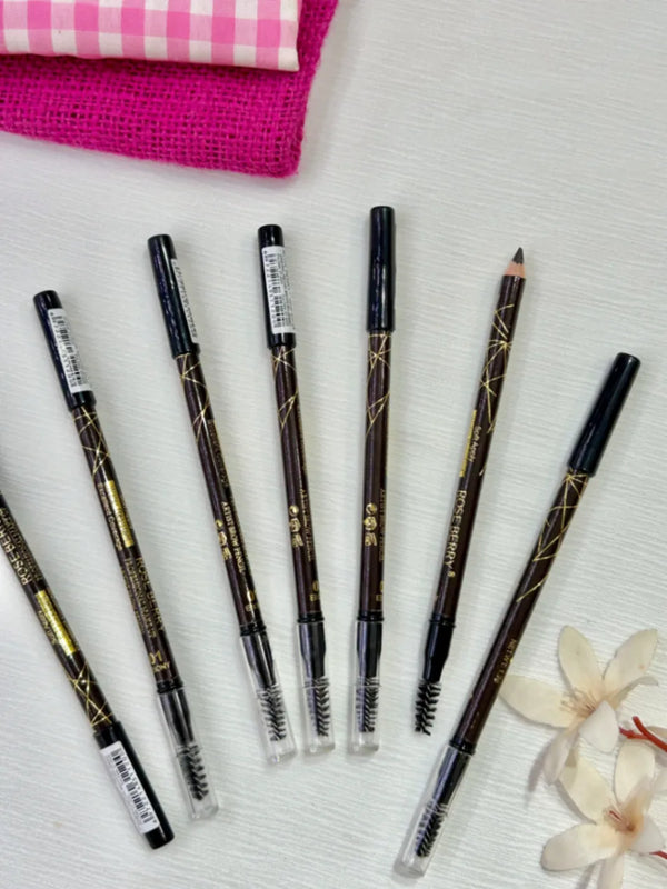 Rose Berry Wooden Eyebrow Pencil
