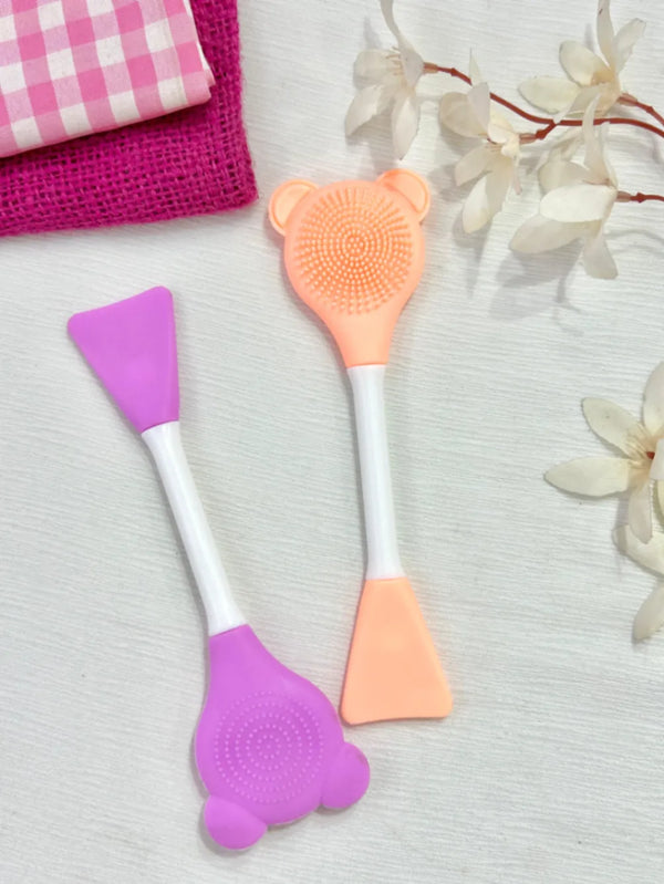 Brush, cleanser, and masks