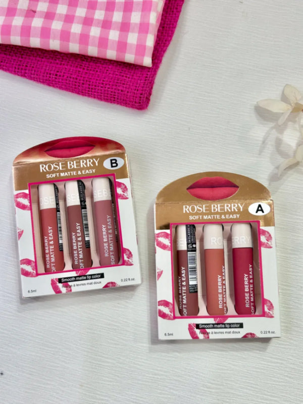 Rouge Matt Raspberry Set