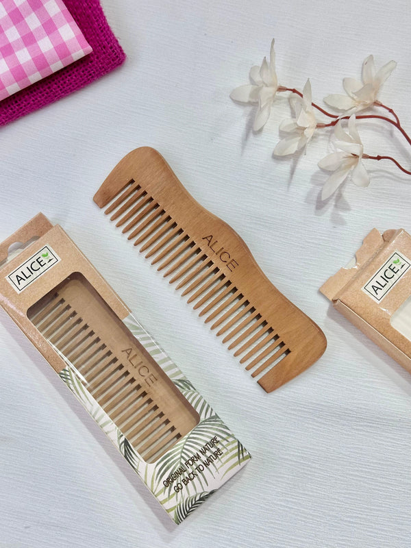 ALICE Wooden Comb