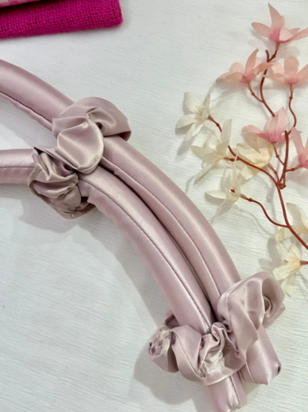 Satin heatless curling ribbon