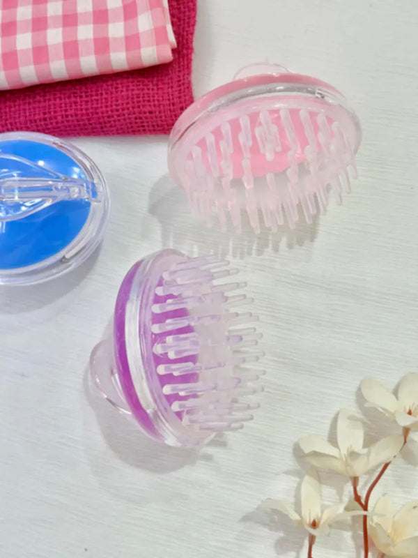 Silicone massage brush