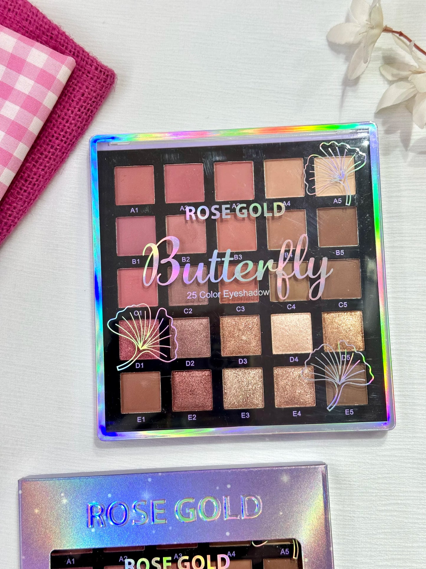باليت ايشادو روز جولد Butterfly