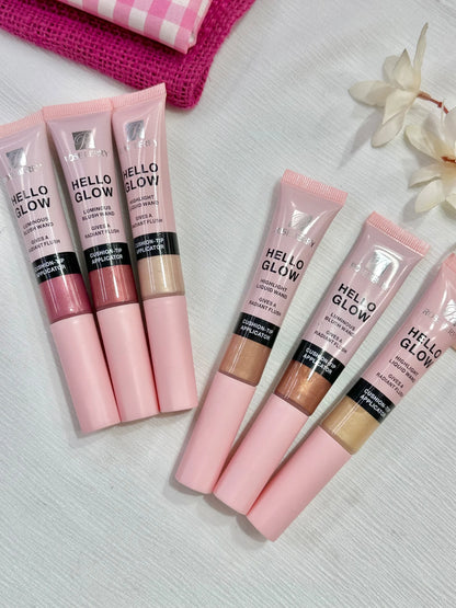 Liquid Highlighter & Rose Berry Blush