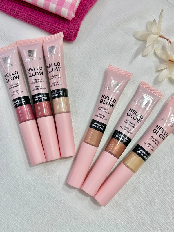 Liquid Highlighter & Rose Berry Blush