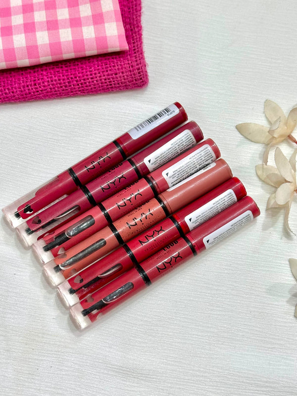NYX Double Rouge Set of 6