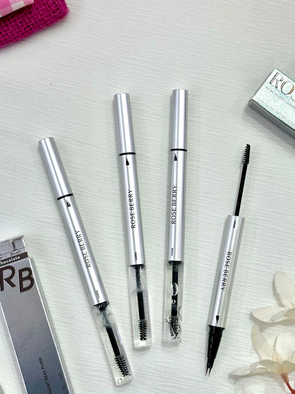 Rose Berry Double Eyebrow Pencil