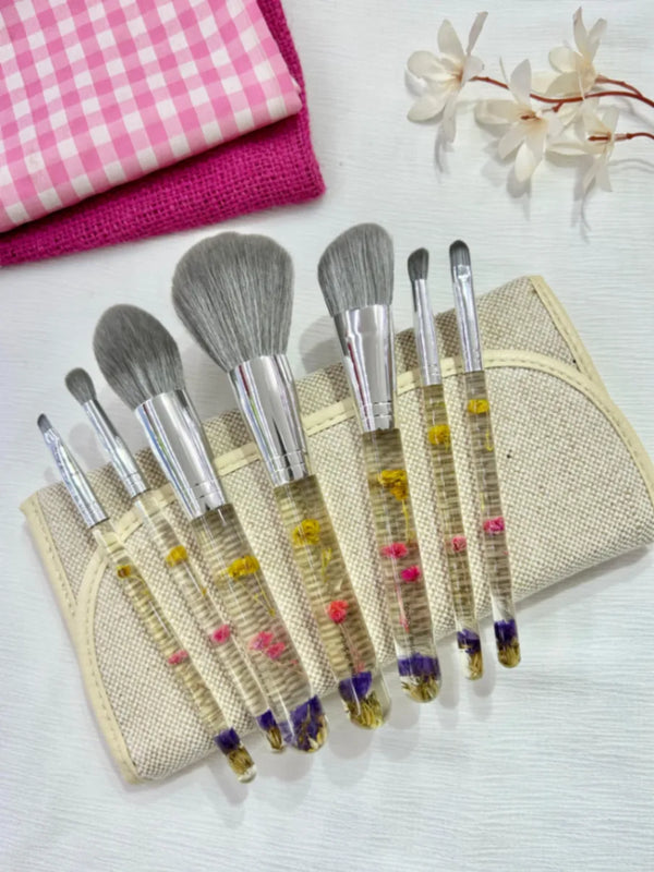 Dried rose brush set