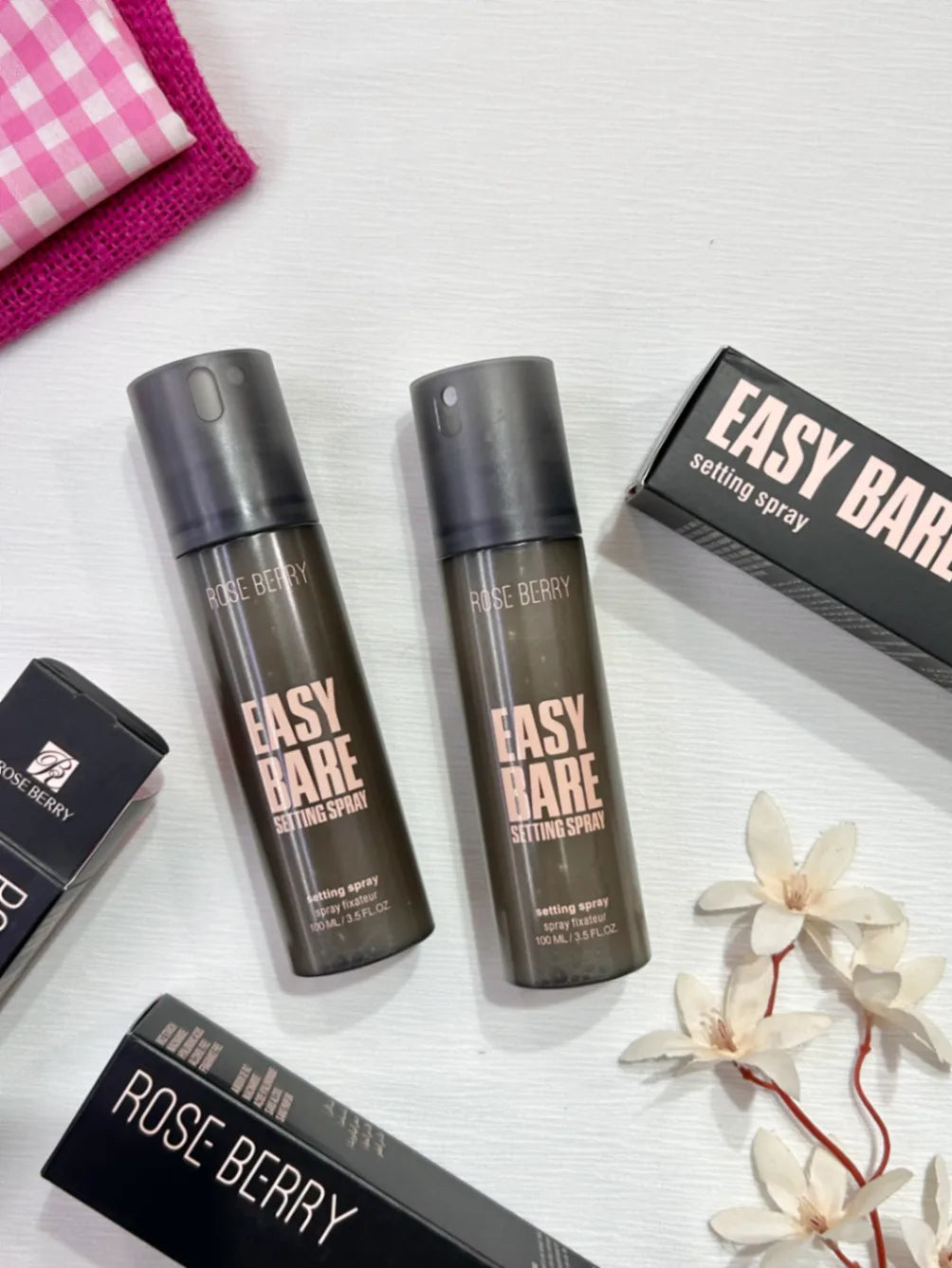 Rose Berry Makeup Fixer - Huda Beauty Dupe