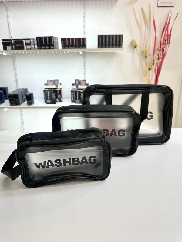 Cosmetic bag transparent