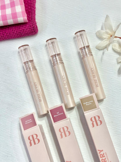 Sheglam Peel Off ليب لاينر روز بيري Dupe