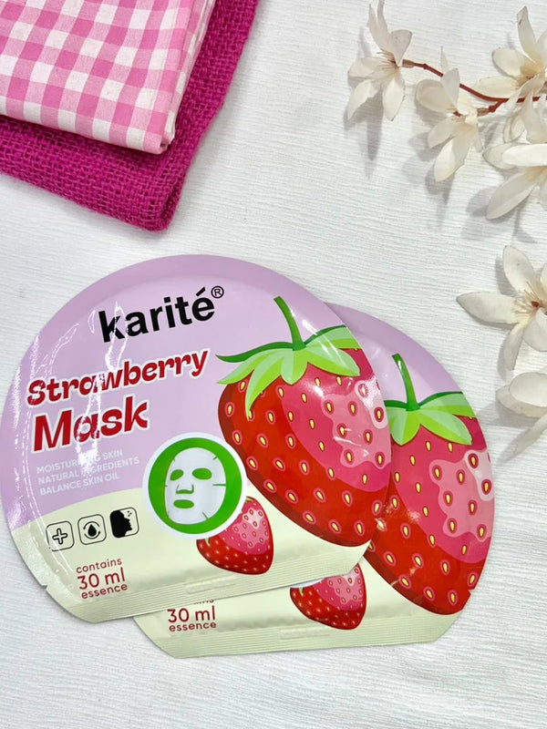 Kareet Strawberry Sheet Mask
