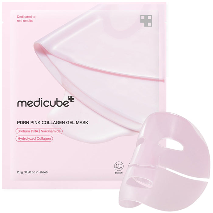 medicube pdrn pink collagen gel sheet mask