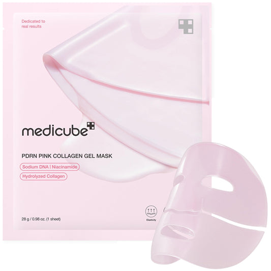 medicube pdrn pink collagen gel sheet mask
