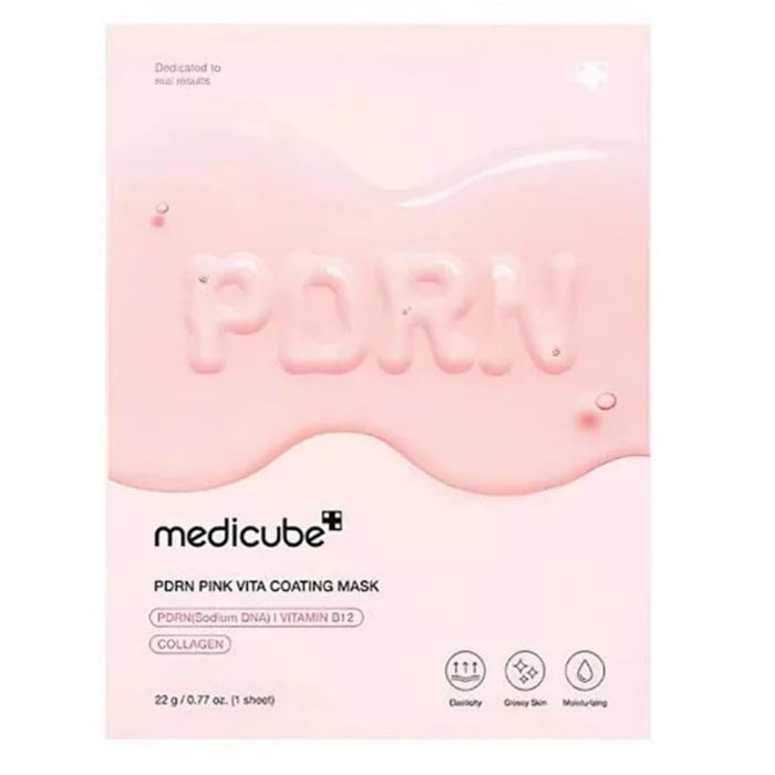 medicube pdrn pink vita coating mask