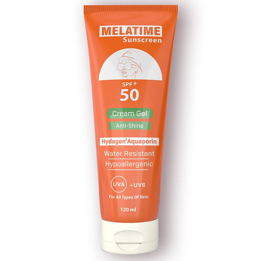 melatime sunscreen cream gel 120ml