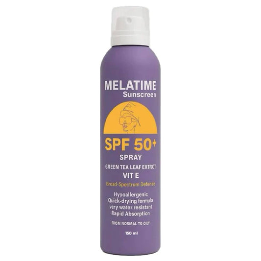 melatime sunscreen spray 150ml