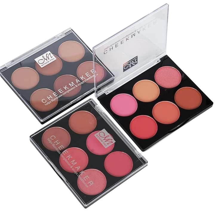 menow pro cheekmaker 6 colors