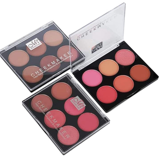 menow pro cheekmaker 6 colors