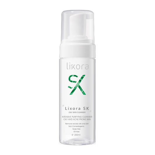 Lixora-sk foaming cleanser for oily skin