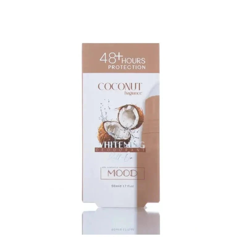 MOOD COCONUT WHITENING DEODORANT ROLL ON 50ML