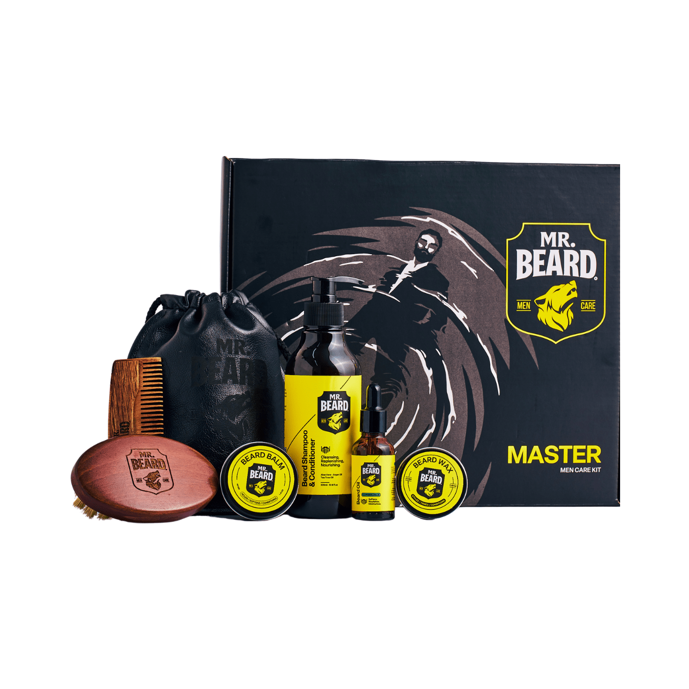 Mr. Beard Master Beard Kit Lumberjack scent