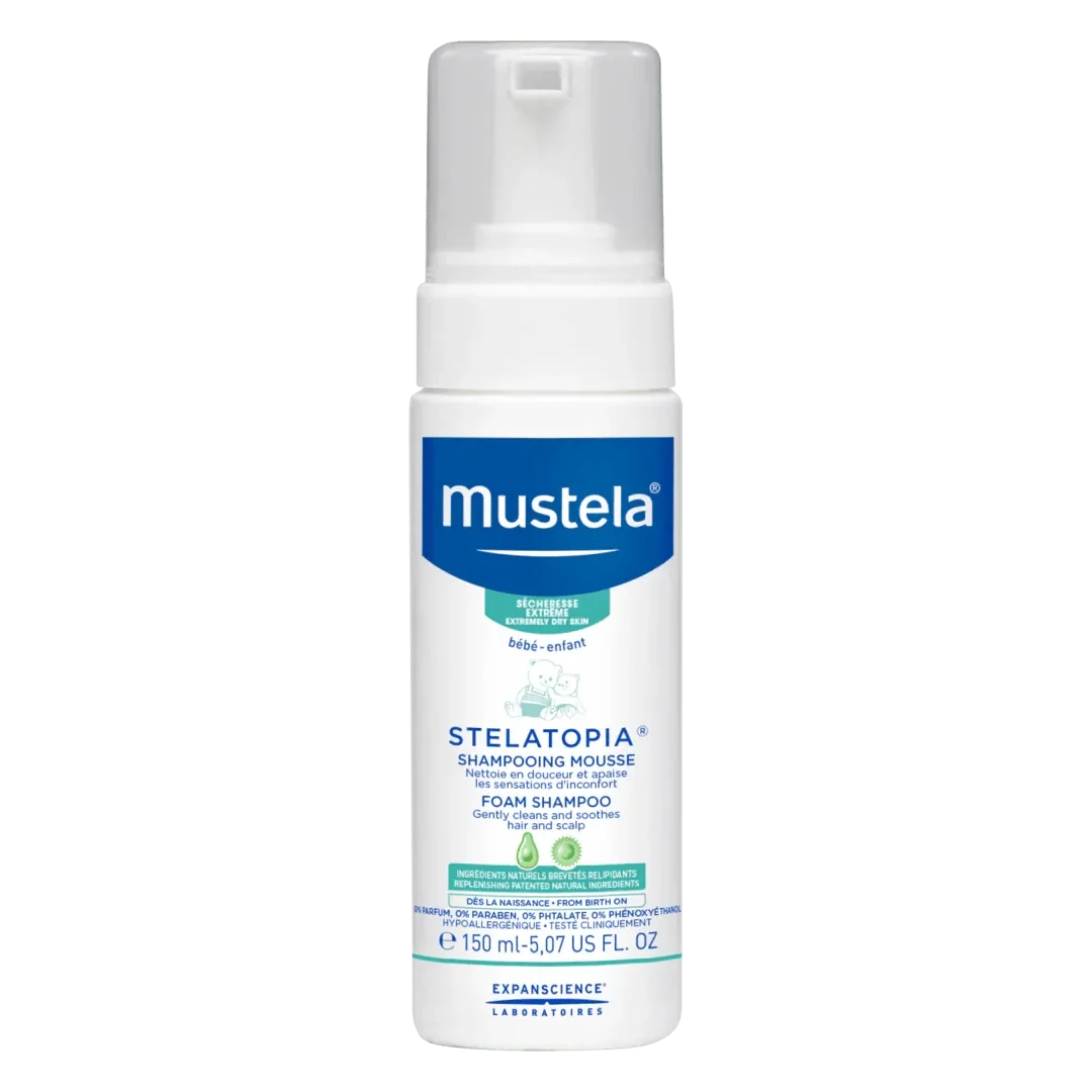 MUSTELA FOAM SHAMPO FOR NEWBORNS 150ML