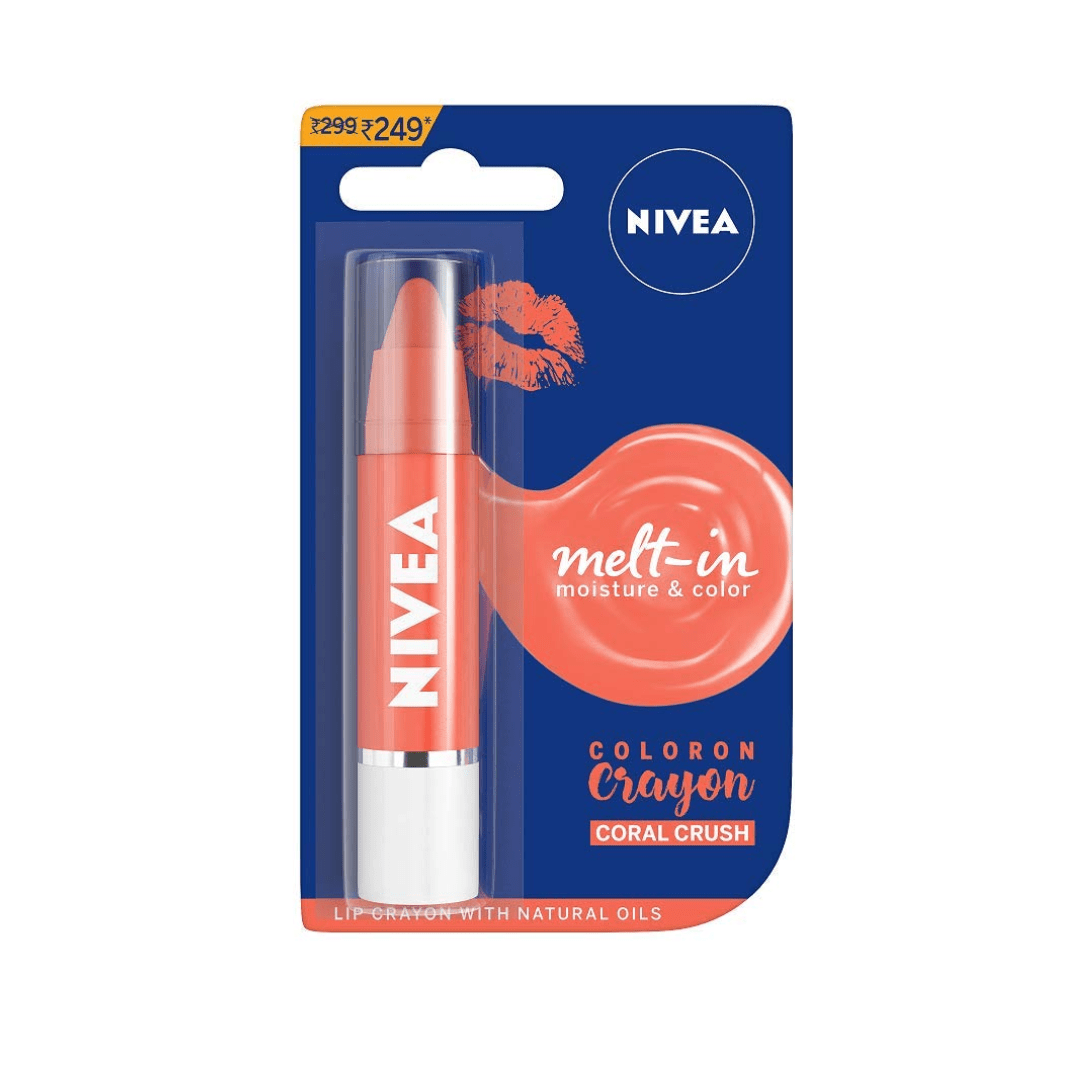 Nivea Coral Crush Lip Crayon
