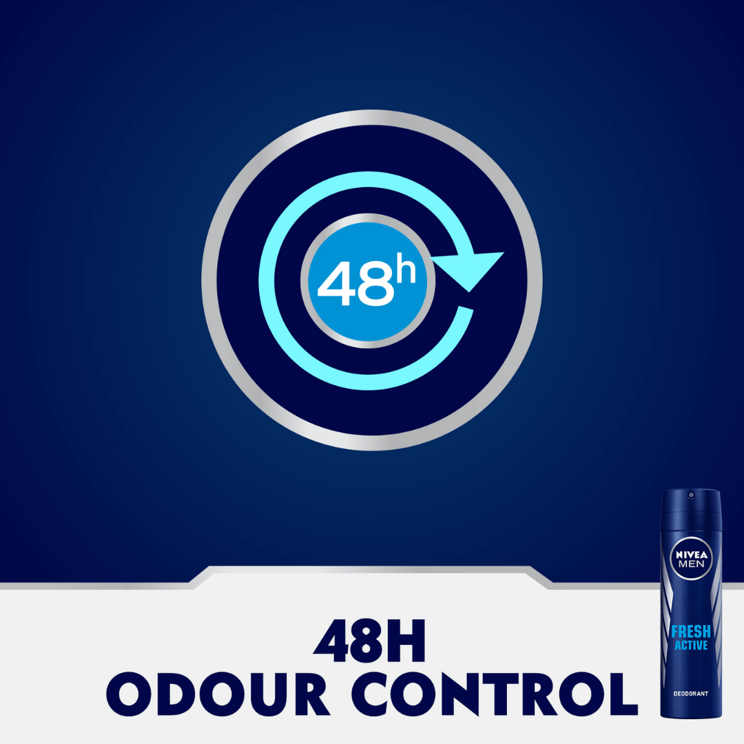 Nivea Deodorant Spray Quick Dry 48h For Men