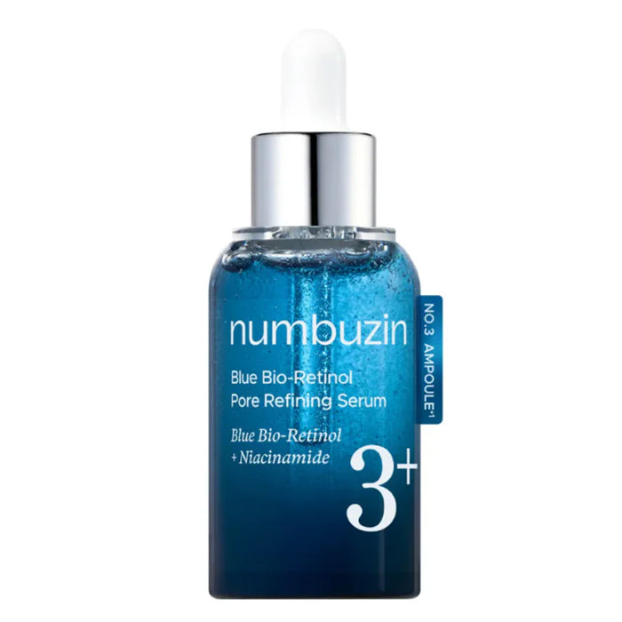 numbuzin blue bio retinol pore serum 30ml