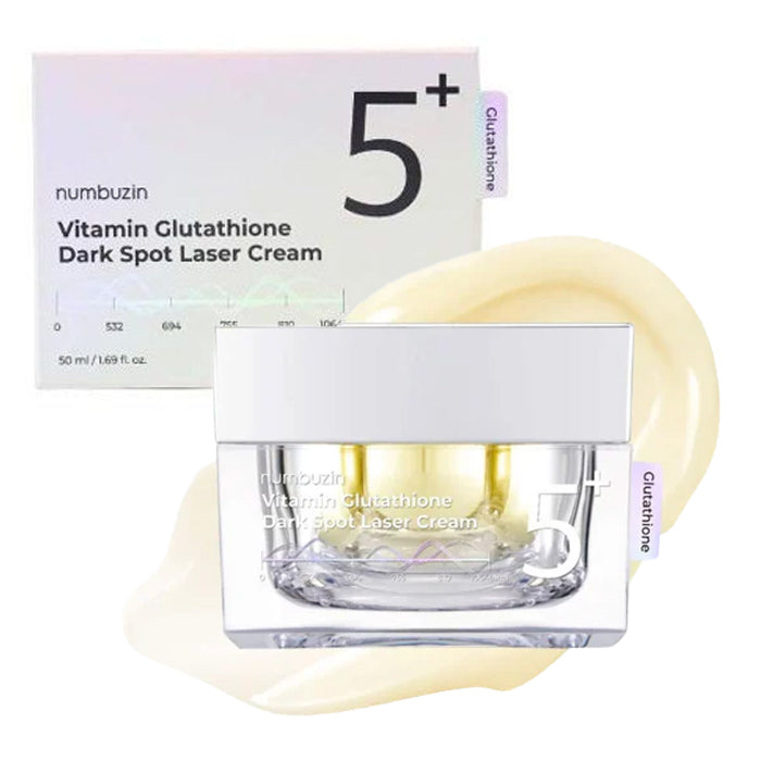 numbuzin vitamin glutathione dark spot laser cream 50ml
