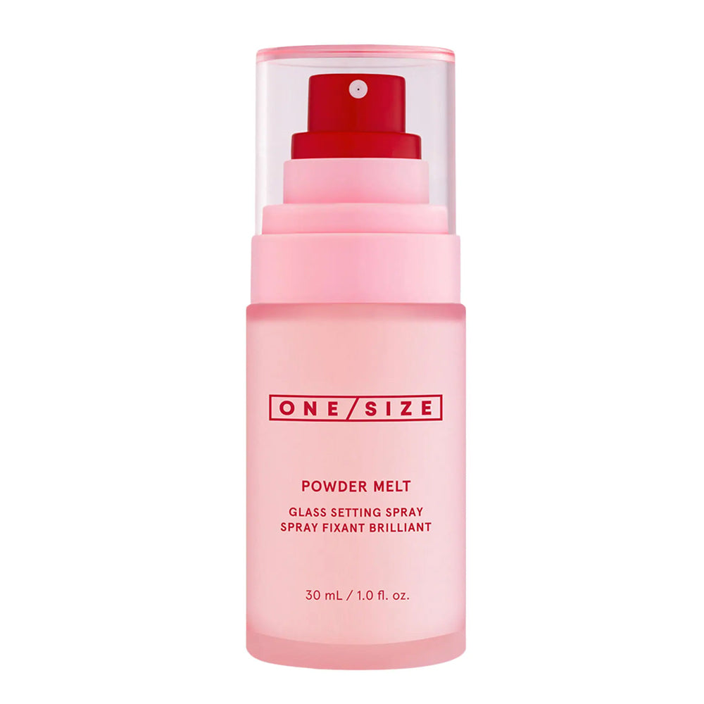 one size powder melt glass setting spray 30ml